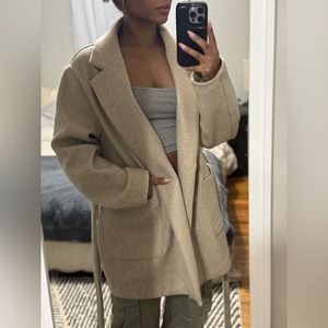 Tan Belted Coat/Jacket